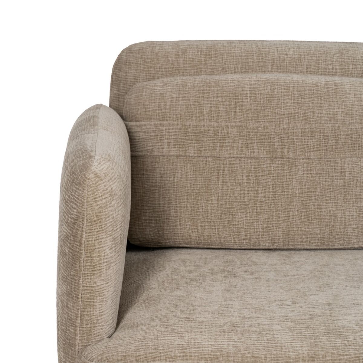 Soffa Svart Beige 127 x 72 x 73 cm - 6
