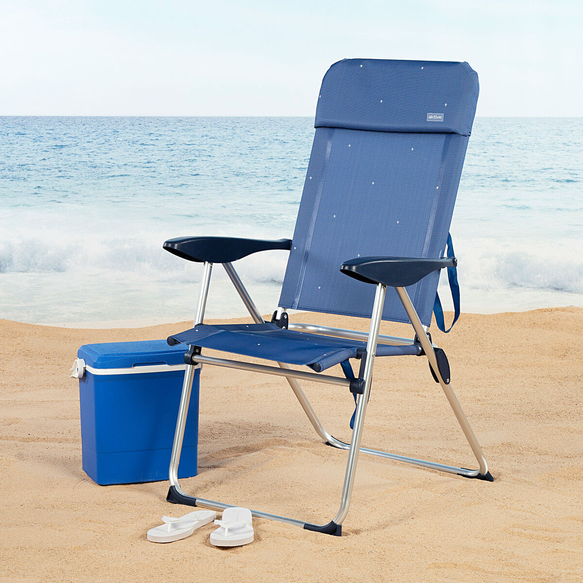 Strandstol Aktive 48 x 110 x 65 cm (2 antal) - 3