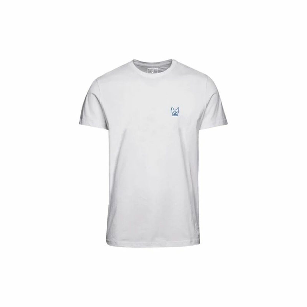 Barn T-shirt med kortärm Jack & Jones Jjdenim Logo O-Neck Vit