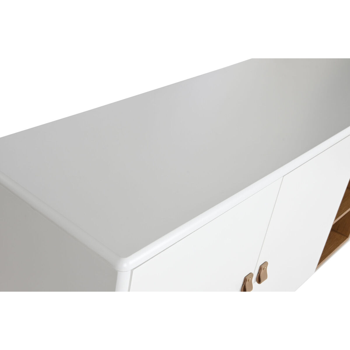Skänk Home ESPRIT Vit Naturell 180 x 40 x 75 cm - 8