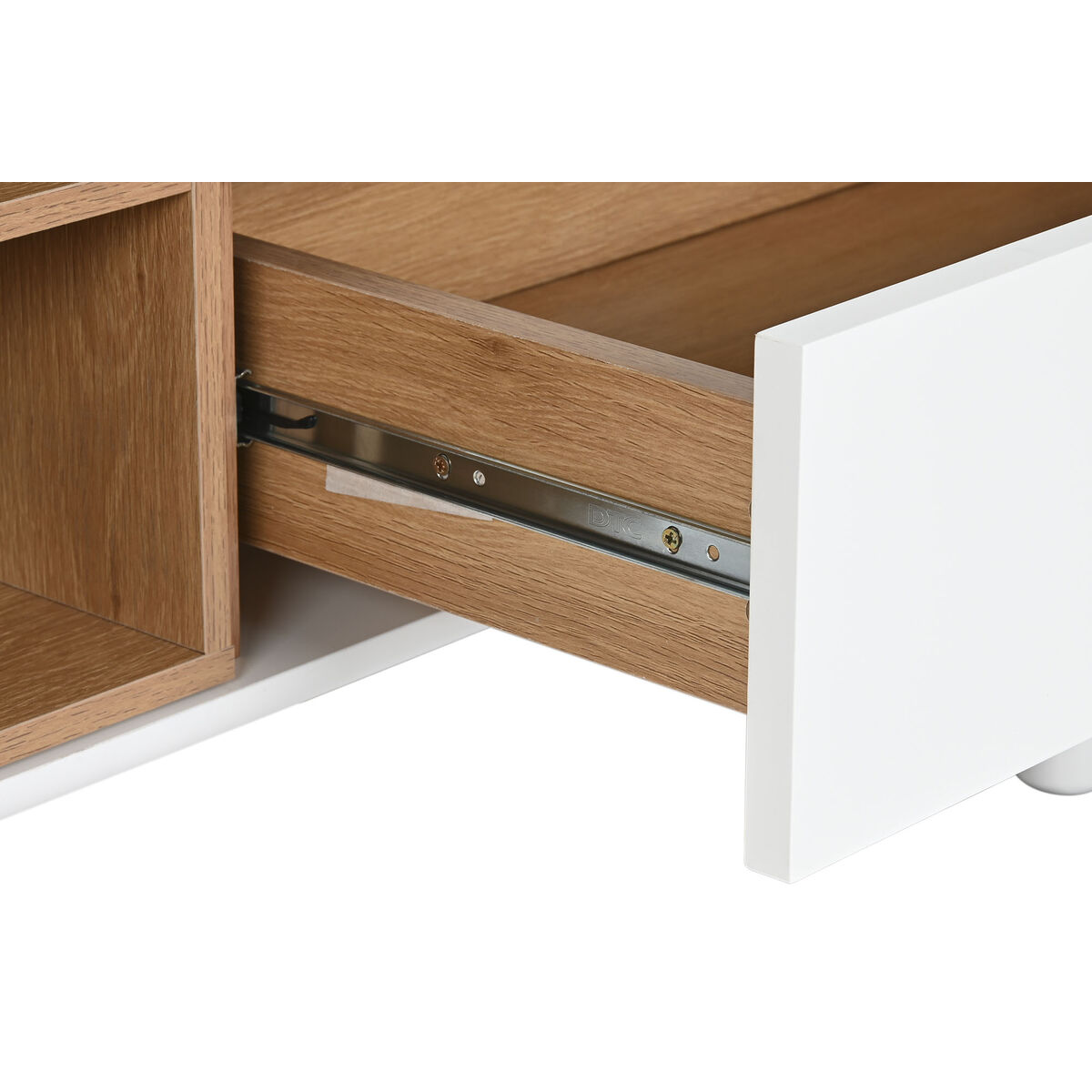 Skänk Home ESPRIT Vit Naturell 180 x 40 x 75 cm - 6
