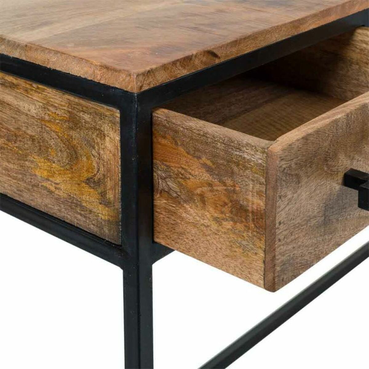 Hallmöbel med lådor Alexandra House Living Brun Svart 41 x 77 x 121 cm - 3