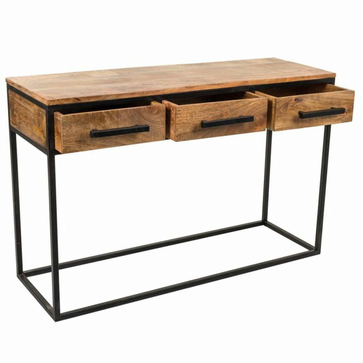 Hallmöbel med lådor Alexandra House Living Brun Svart 41 x 77 x 121 cm - 2