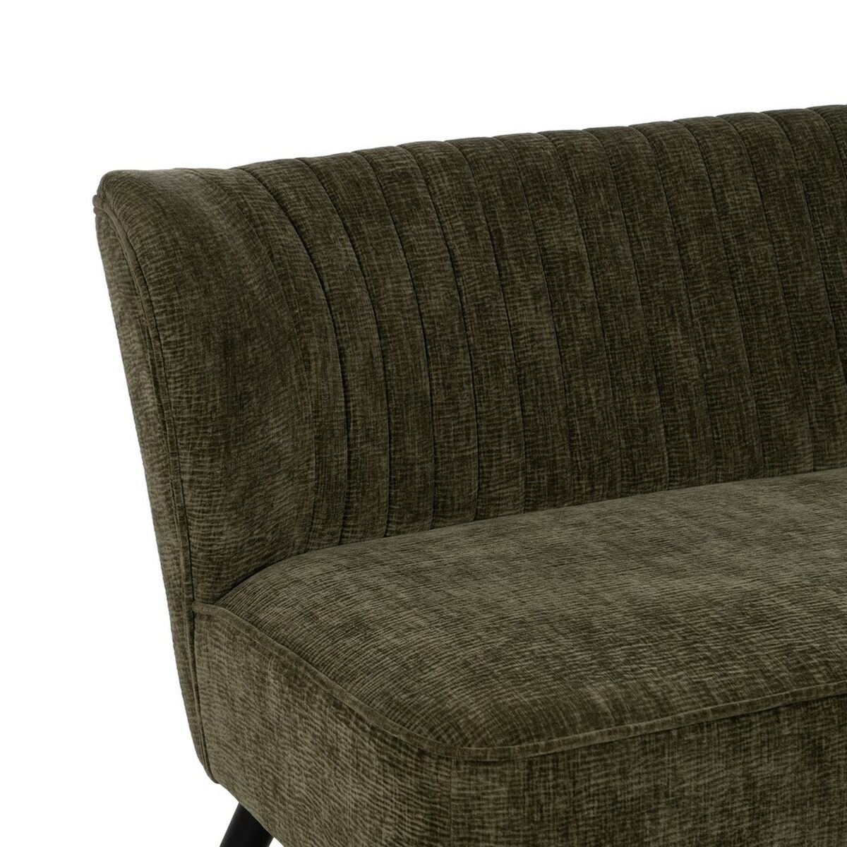 Soffa Svart Grön Gyllene 134 x 74 x 70 cm - 5