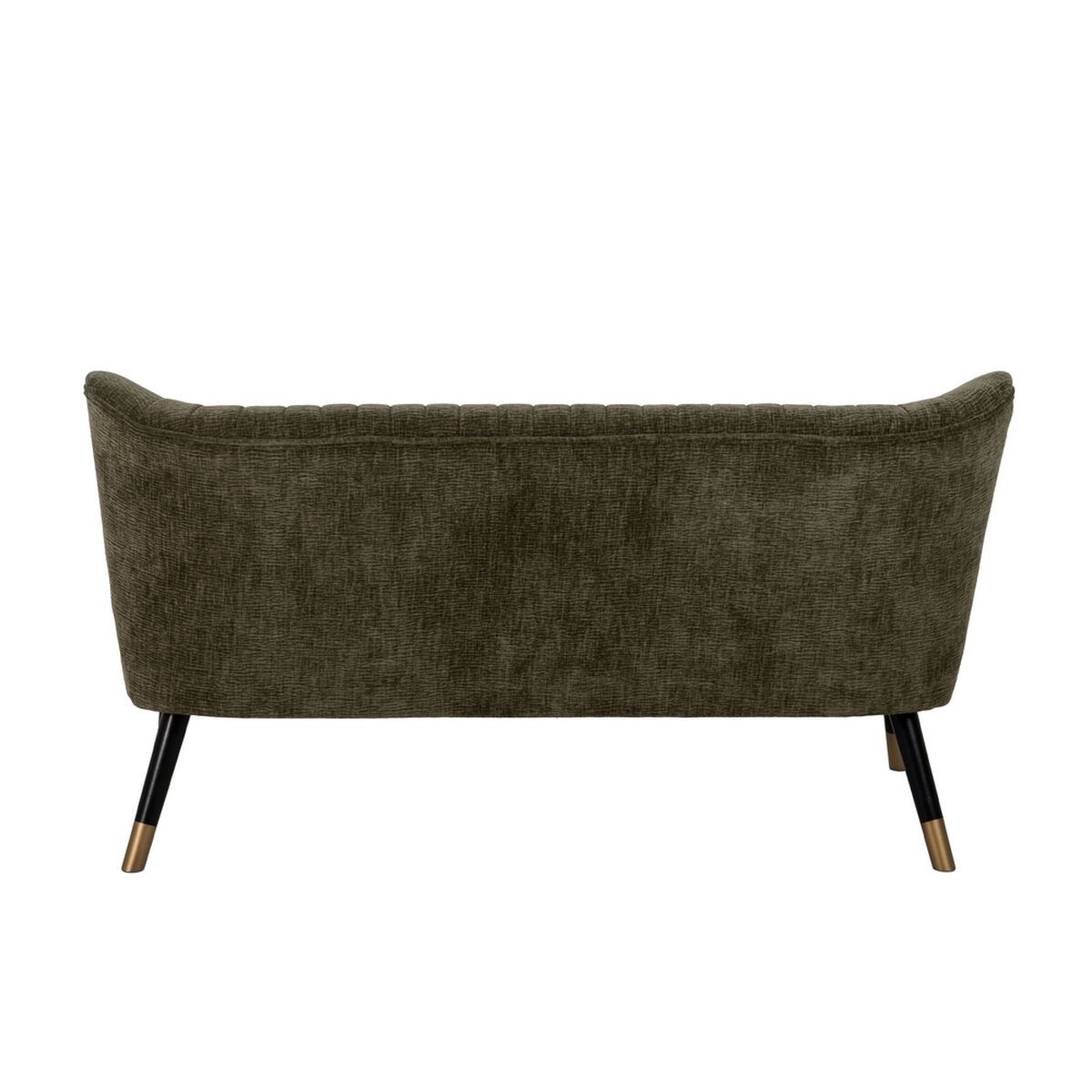 Soffa Svart Grön Gyllene 134 x 74 x 70 cm - 4