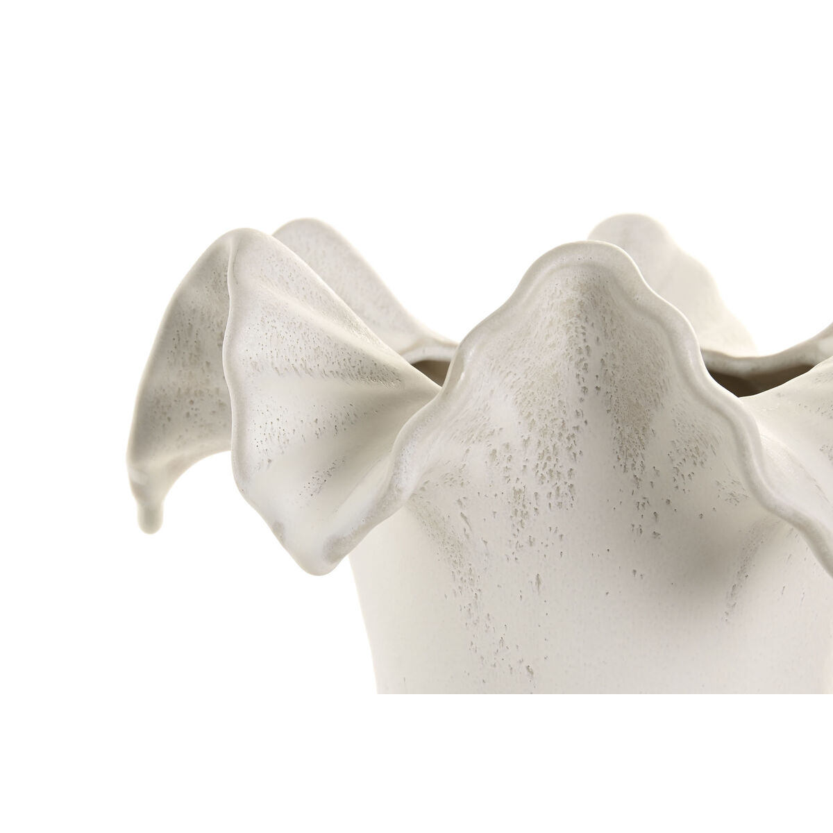 Vas Home ESPRIT Vit Keramik 26 x 26 x 33 cm - 2