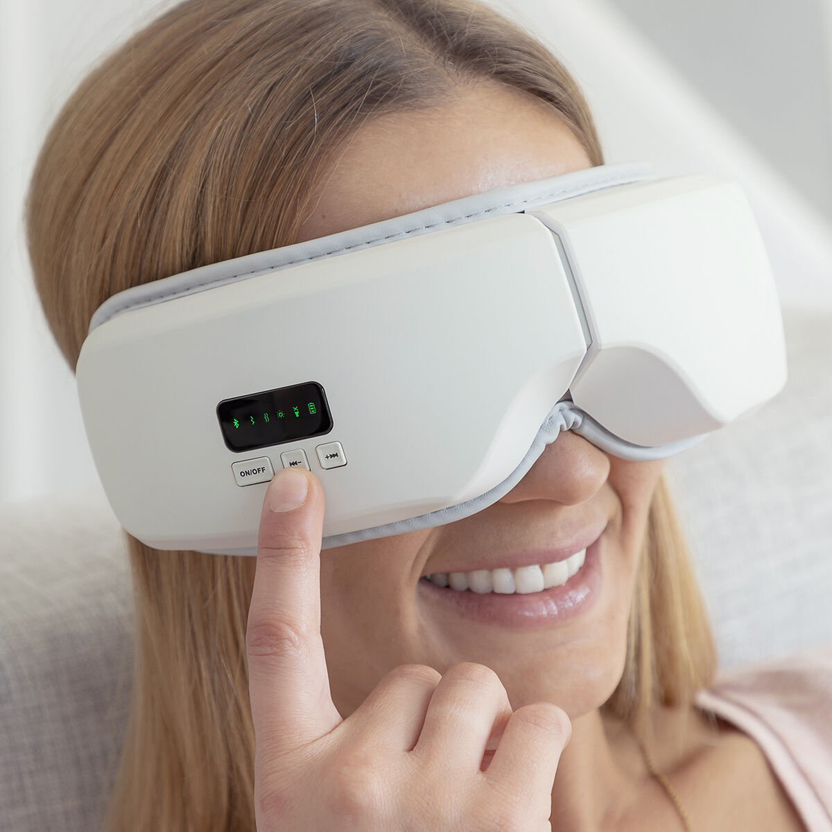 Ögonmassageapparat med luftkomprimering 4-i-1 Eyesky InnovaGoods - 28