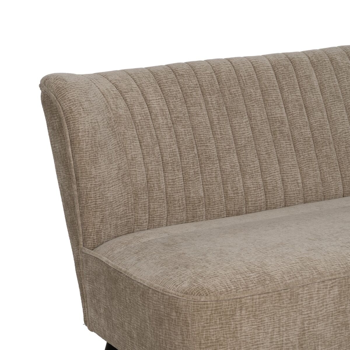 Soffa Svart Beige Gyllene 134 x 74 x 70 cm - 5