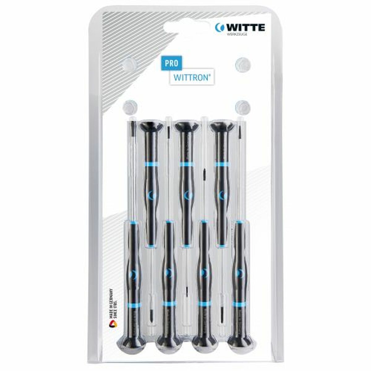 Sats med precisionsskruvmejslar WITTE Phillips Platt