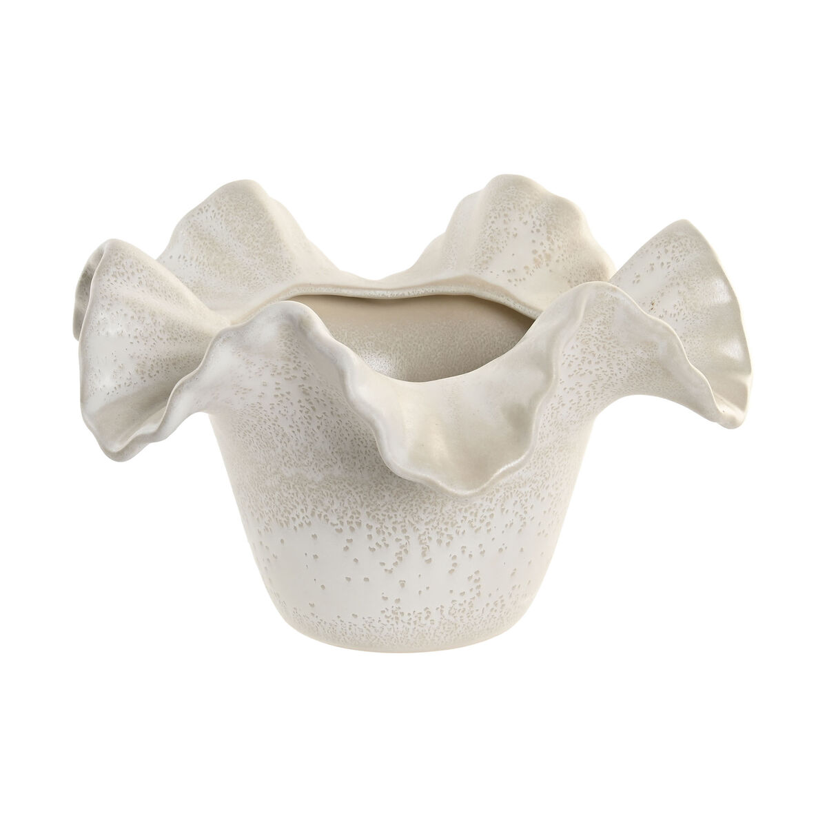 Vas Home ESPRIT Vit Keramik 30 x 30 x 18 cm