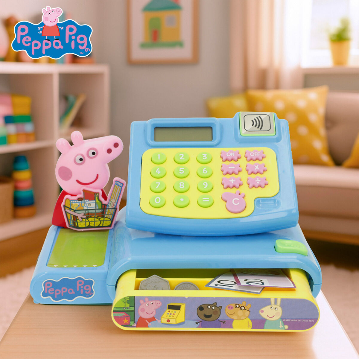 Leksak, kassaapparat Peppa Pig - 2