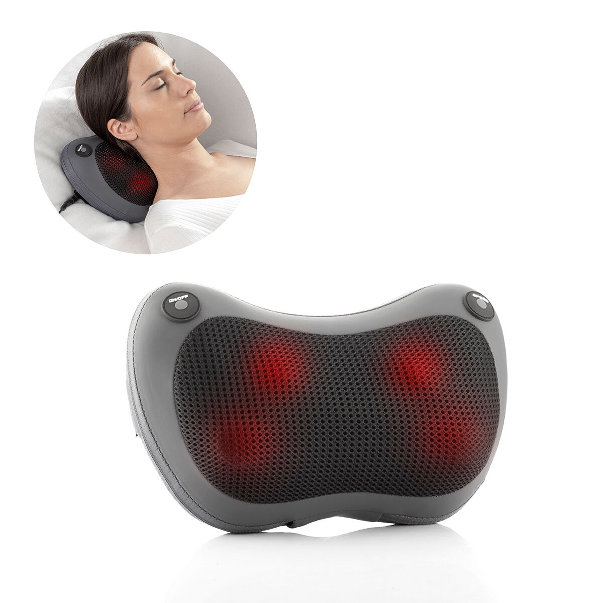 Kompakt Shiatsu massager Shissage InnovaGoods - 19