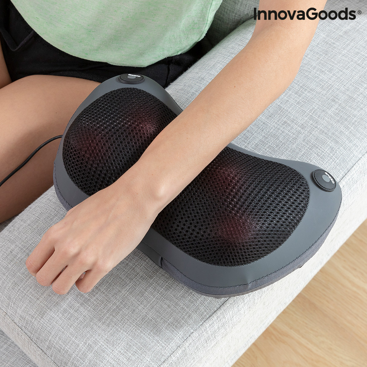Kompakt Shiatsu massager Shissage InnovaGoods - 6