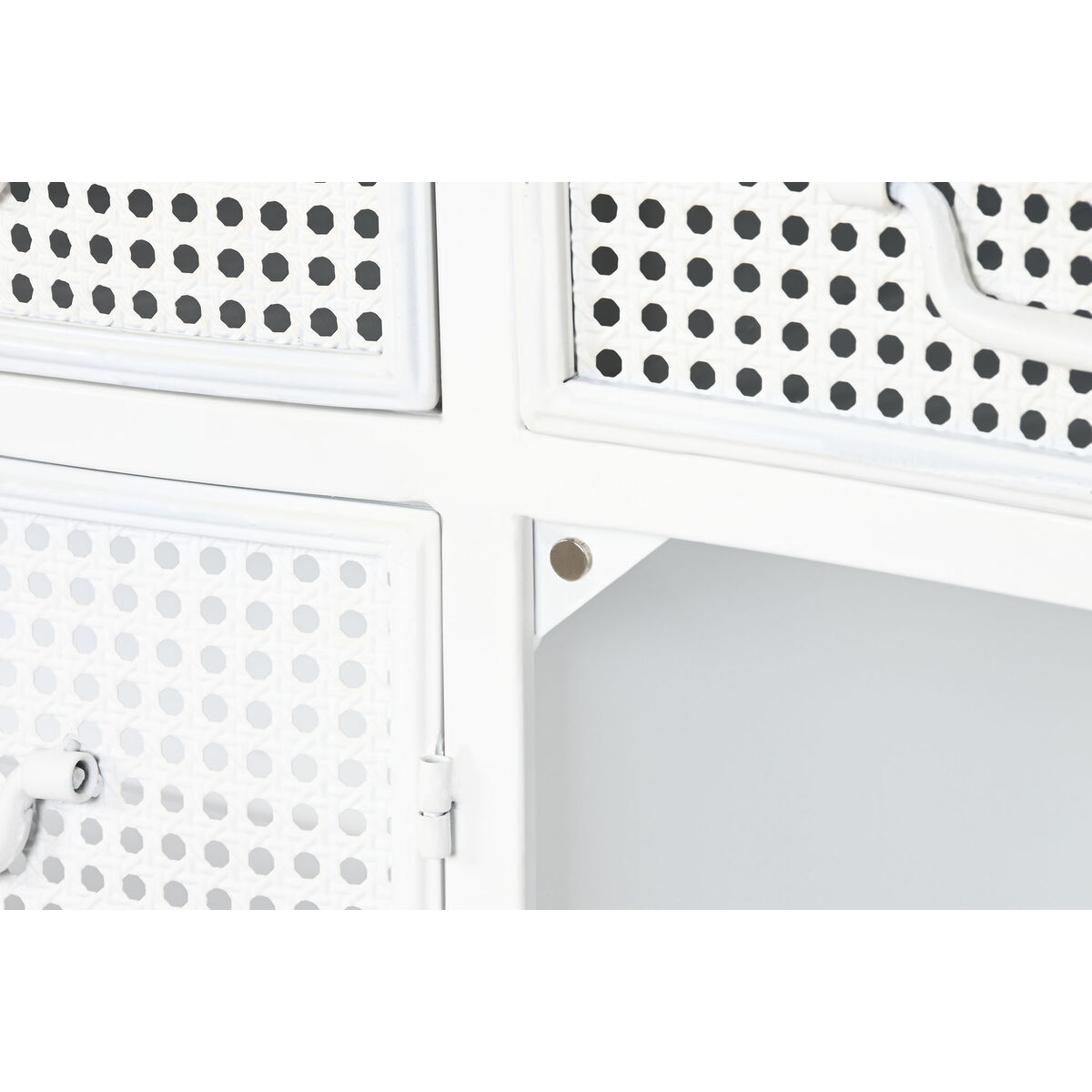 Skänk Home ESPRIT Vit Metall 101 x 42 x 85 cm - 7