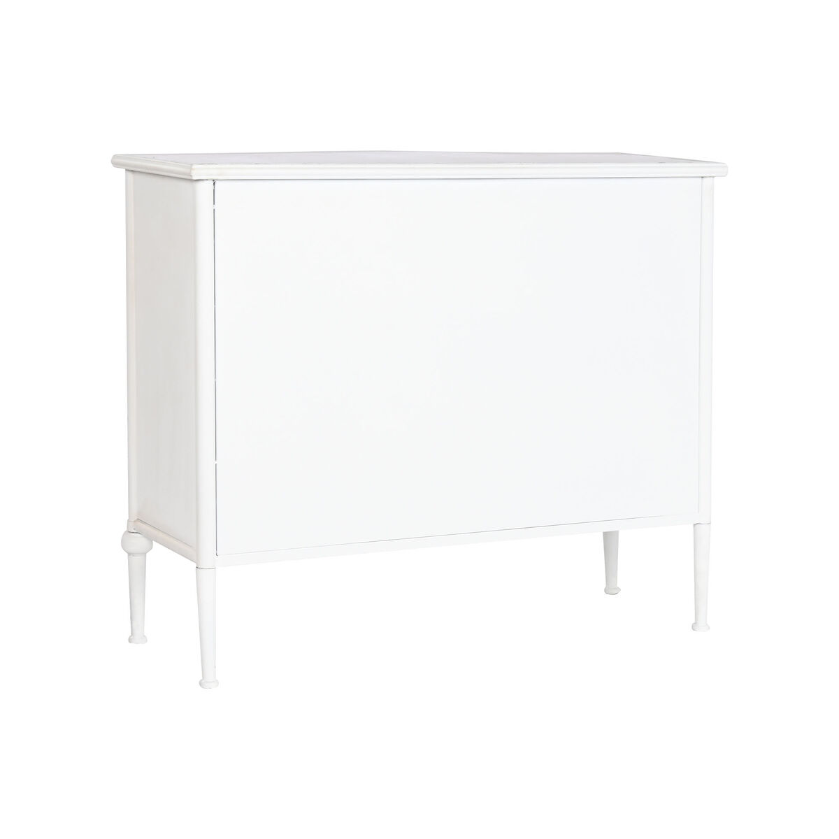 Skänk Home ESPRIT Vit Metall 101 x 42 x 85 cm - 2
