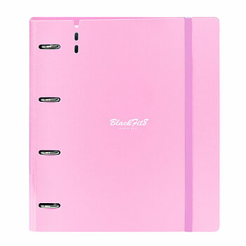 Ringpärm BlackFit8 Smile Blå Rosa 27 X 32 X 4 cm