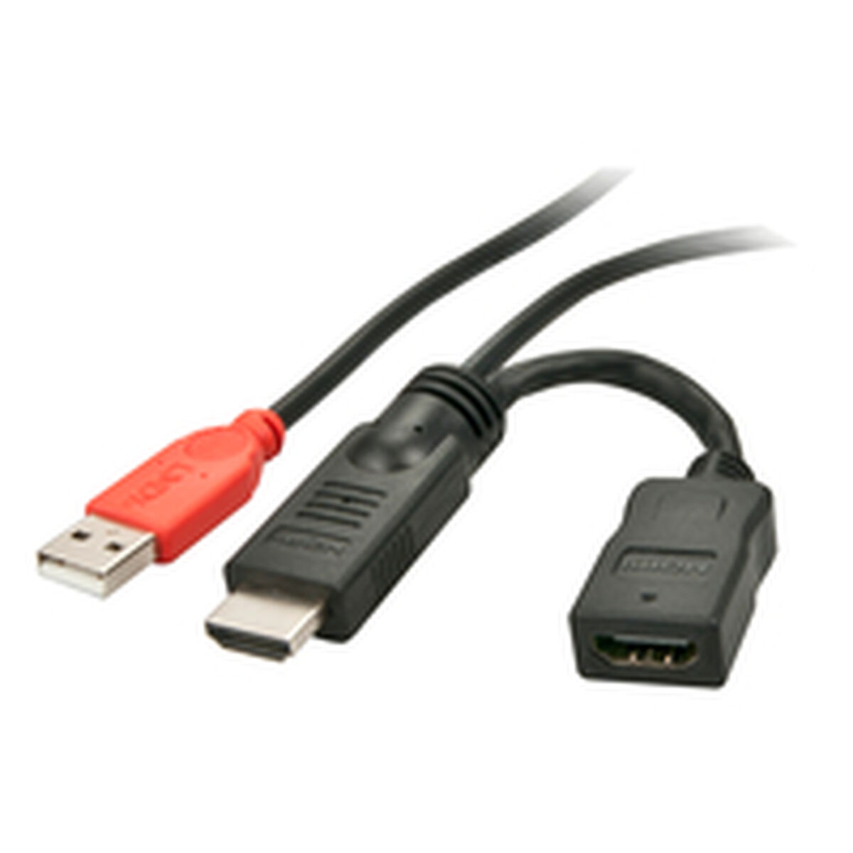 Adapter HDMI LINDY HDMI 1.4 M/F 5 m Svart - 2