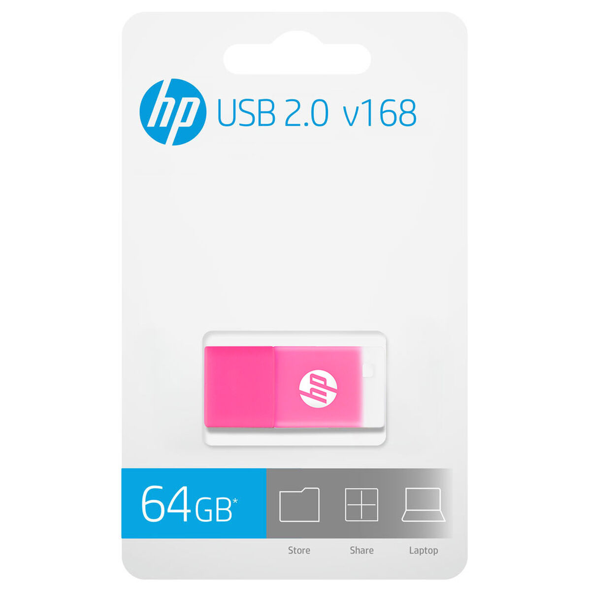 USB-minne HP X168 Rosa 64 GB - 2