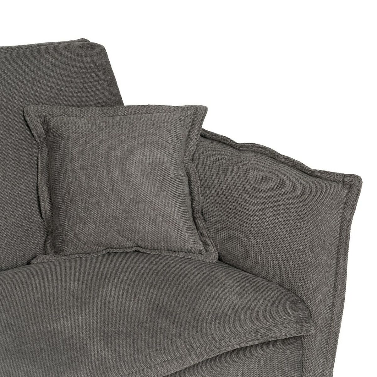 Bäddsoffa Grå 214 x 106 x 84 cm - 7
