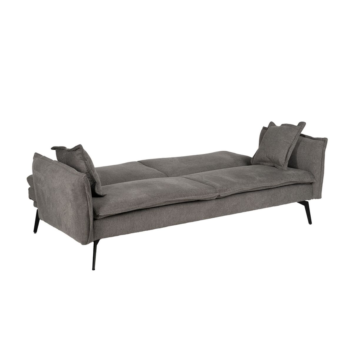 Bäddsoffa Grå 214 x 106 x 84 cm - 3
