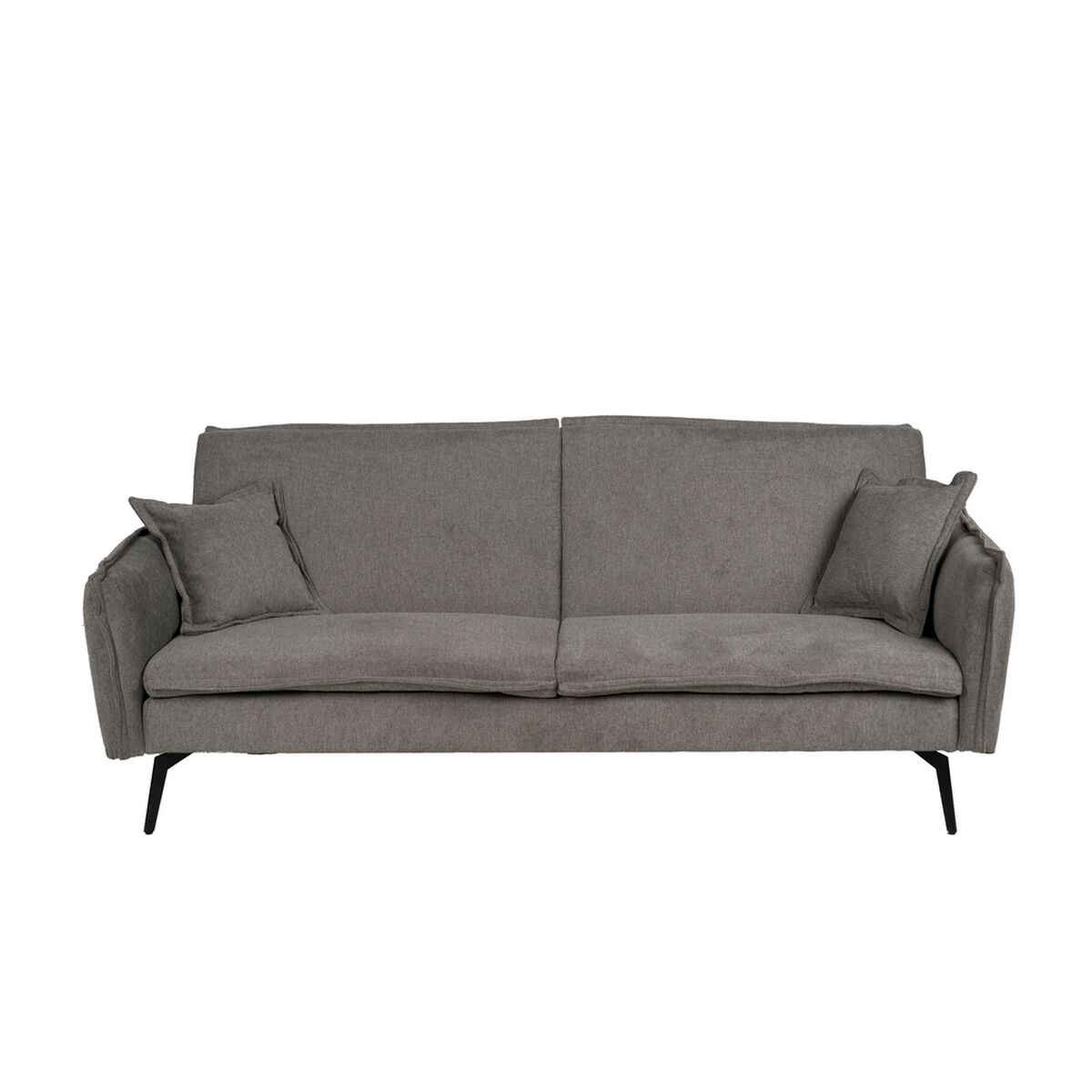 Bäddsoffa Grå 214 x 106 x 84 cm - 4