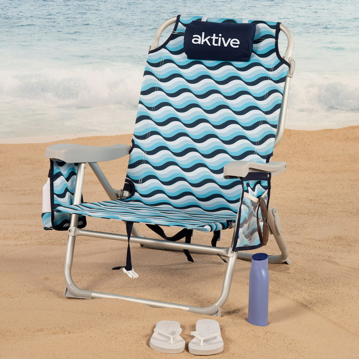Strandstol Aktive 50 x 80 x 58 cm (2 antal) - 3