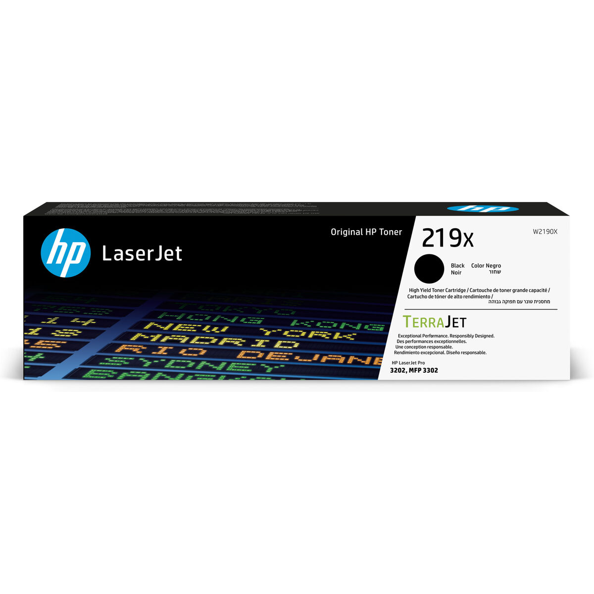 Toner HP W2190X Svart (1 antal)