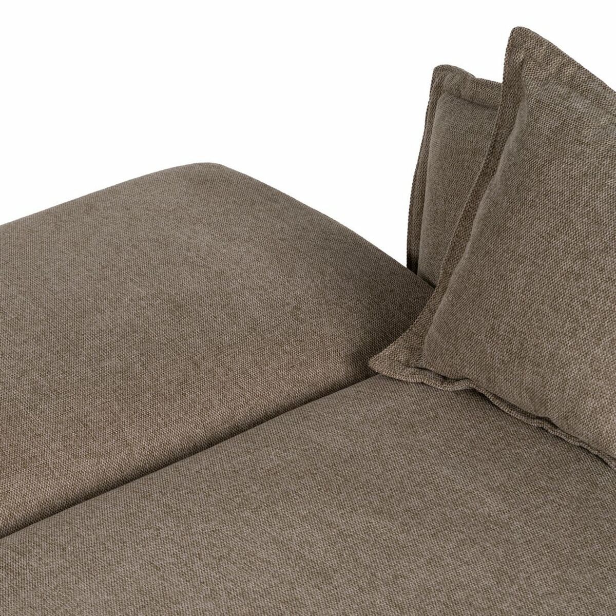 Bäddsoffa Beige-brun (taupe) 214 x 106 x 84 cm - 8