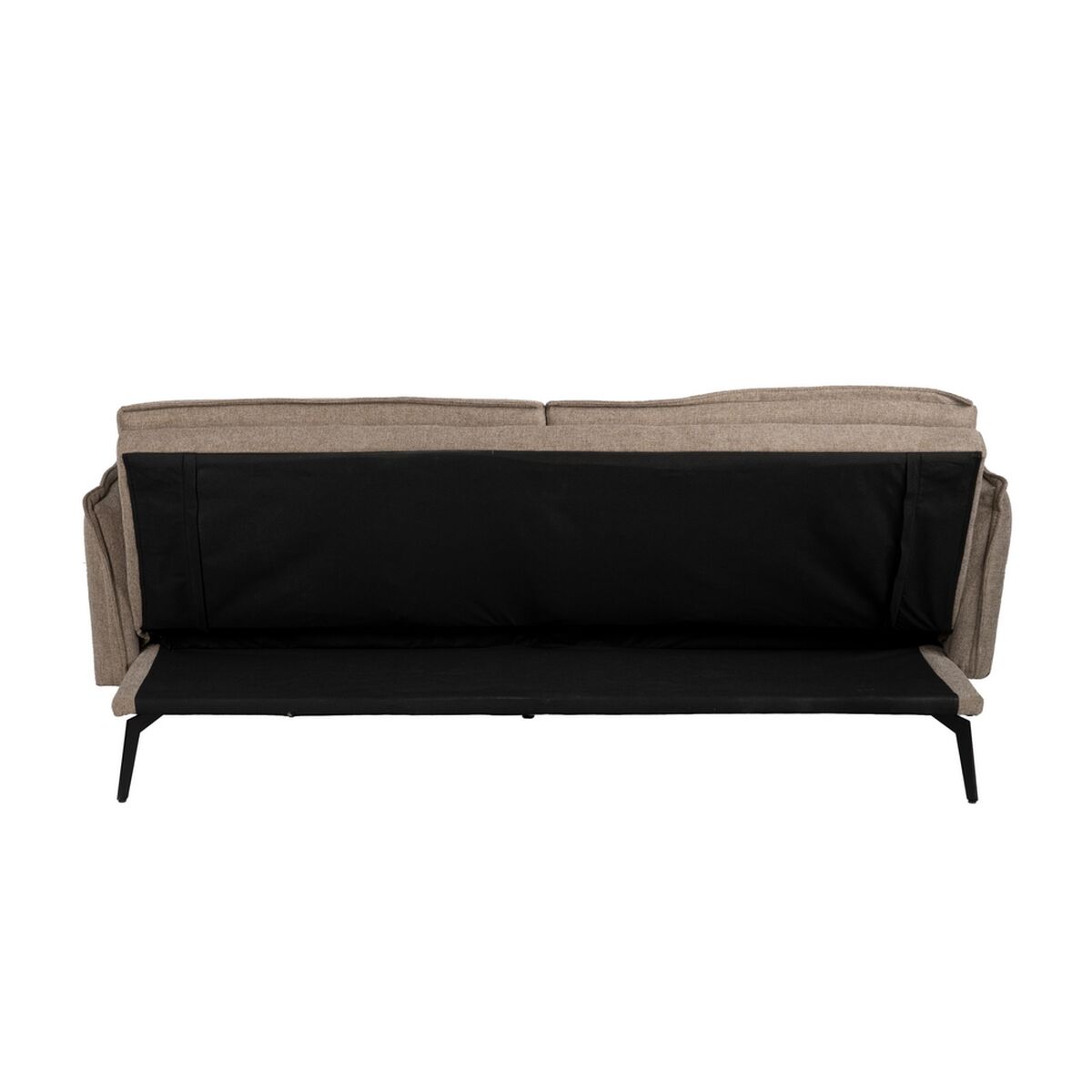 Bäddsoffa Beige-brun (taupe) 214 x 106 x 84 cm - 5
