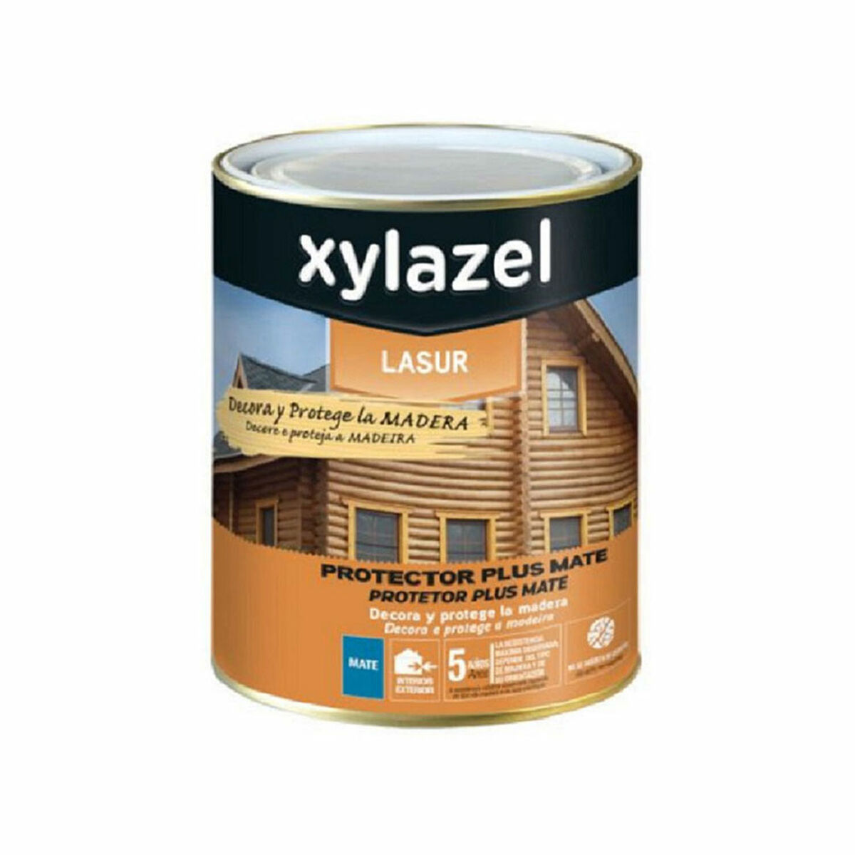 Lasur Xylazel Plus Decora Valnöt Matt 250 ml