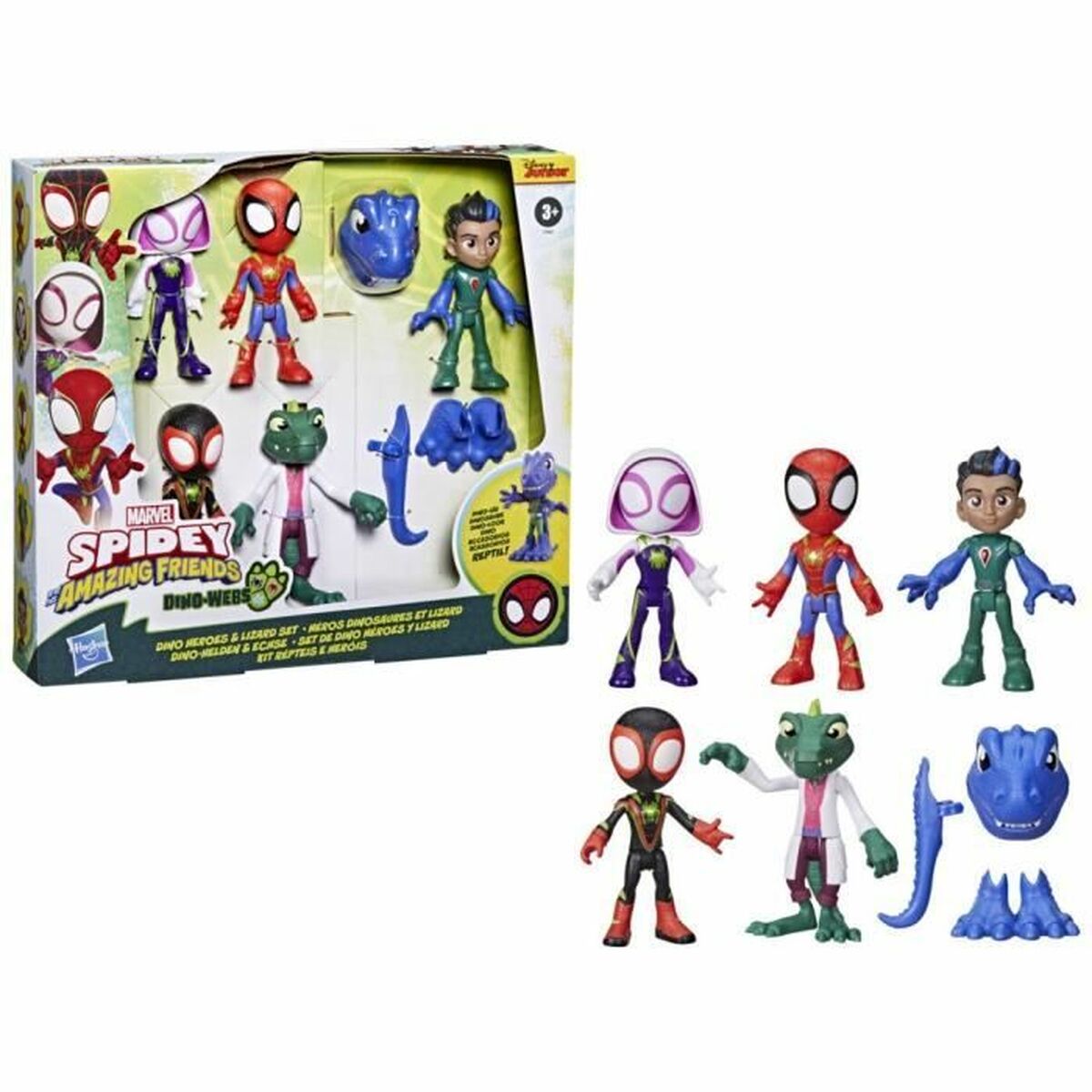 Playset Hasbro Dinosaur and Lizard Heroes Set - 5