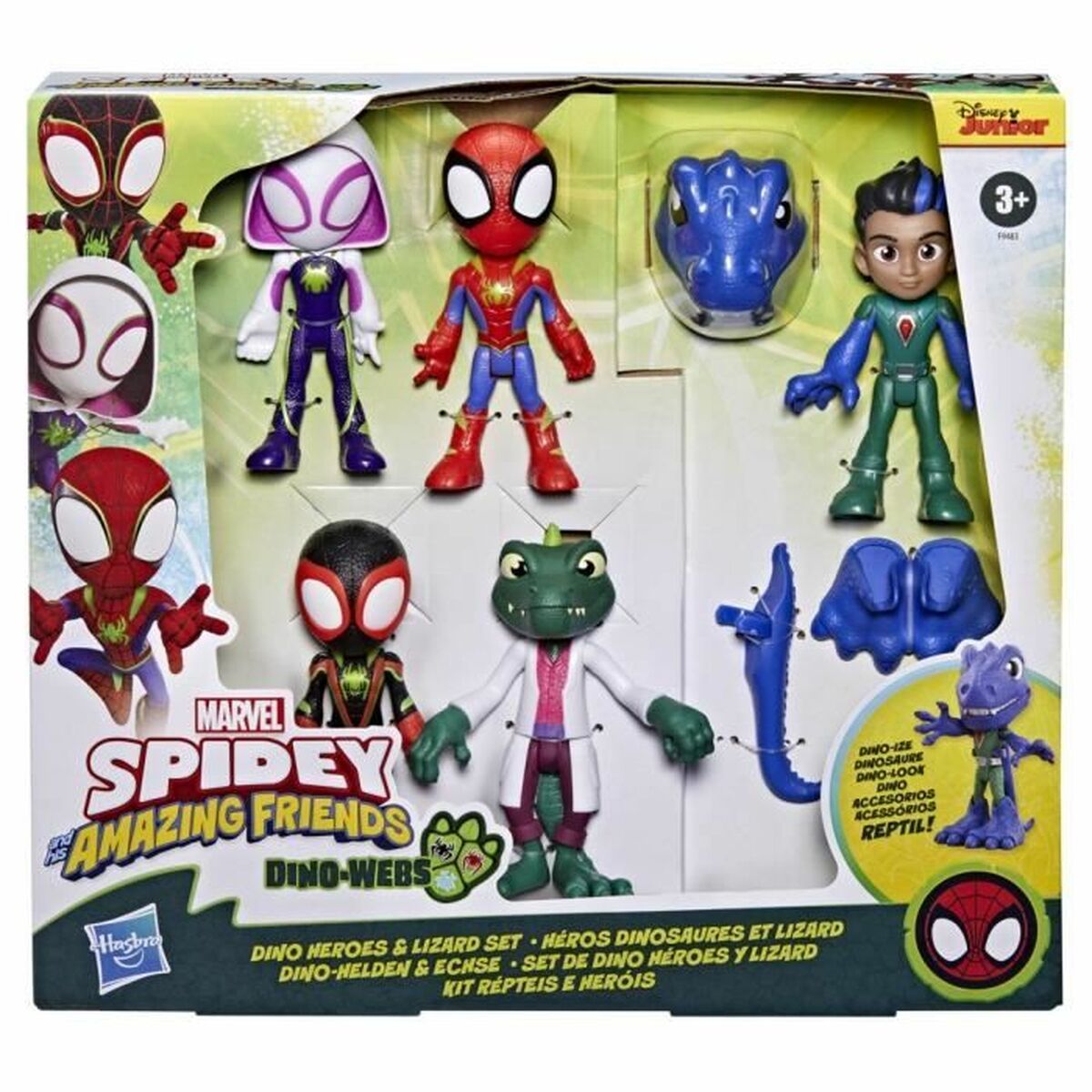 Playset Hasbro Dinosaur and Lizard Heroes Set - 6