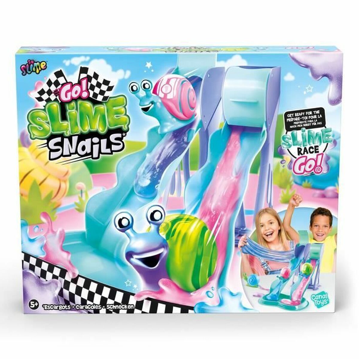 Craft Game Canal Toys Go Slime Snail - 5