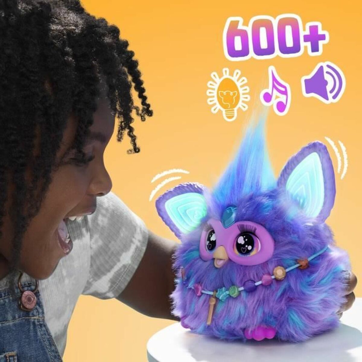 Interaktivt Husdjur Hasbro Furby Purpur - 5