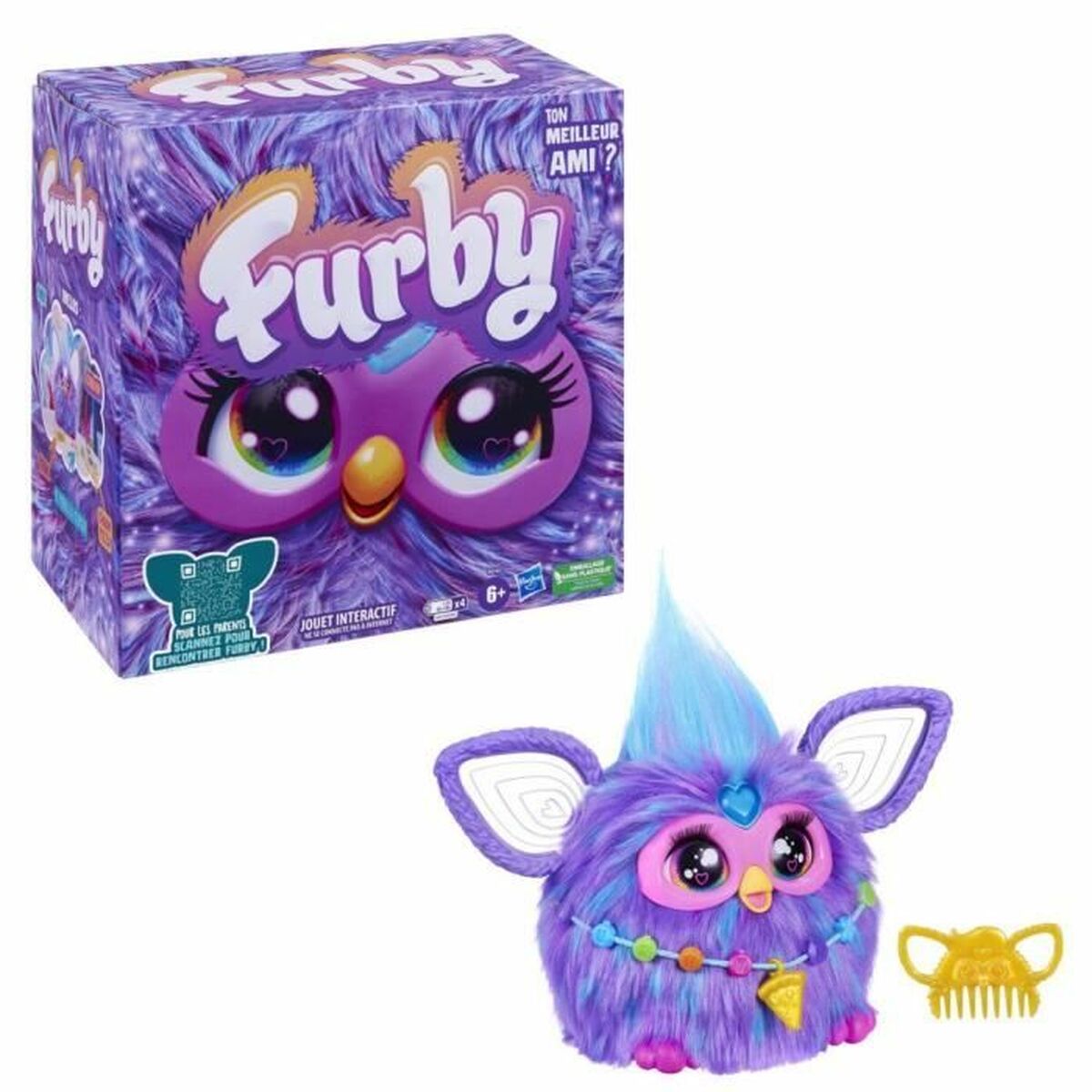 Interaktivt Husdjur Hasbro Furby Purpur - 6