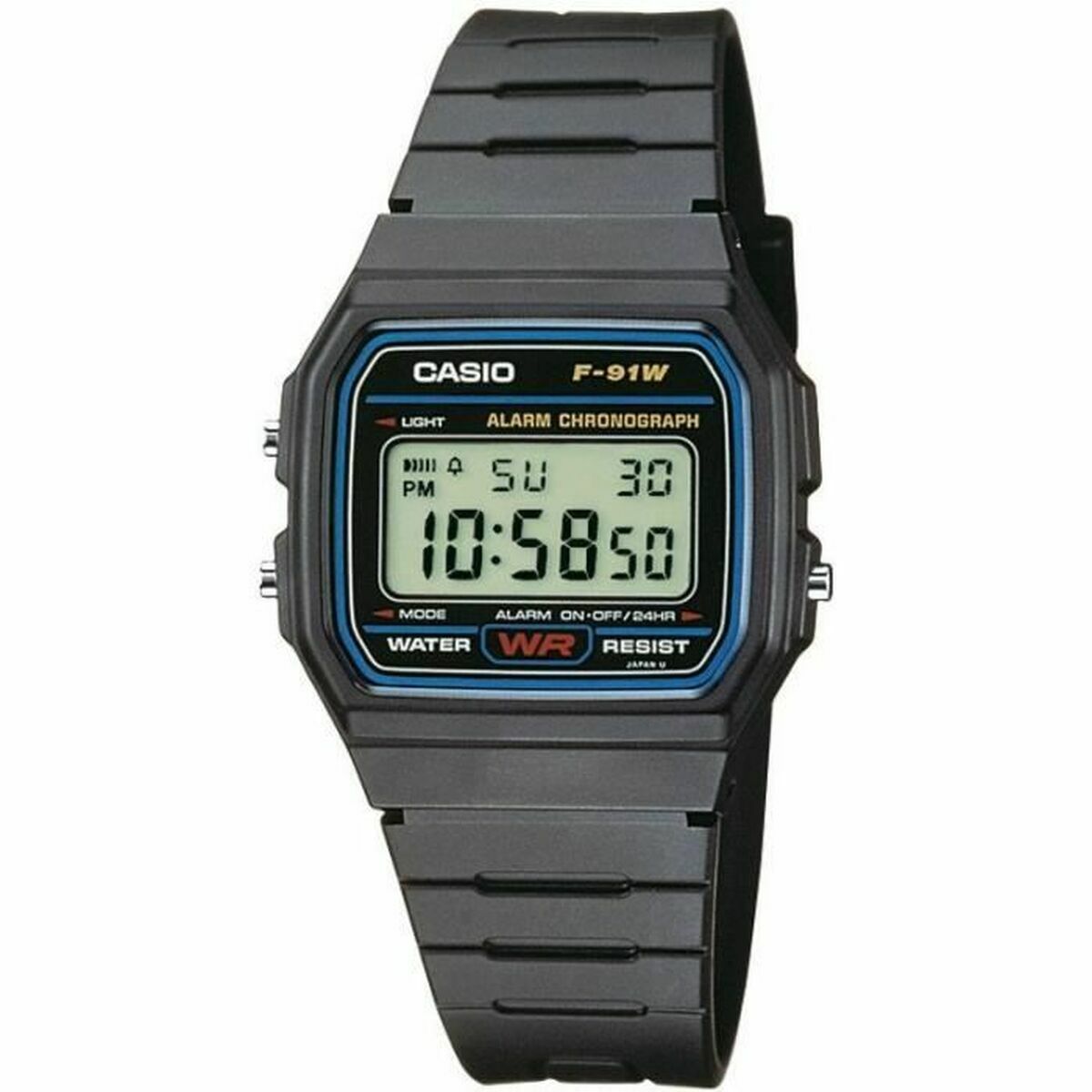 Unisexklocka Casio F-91W-1YEG
