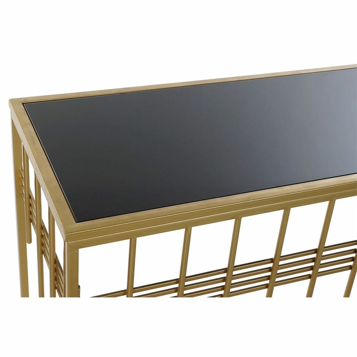 Mottagare DKD Home Decor Svart Gyllene 120 x 40 x 81 cm - 10