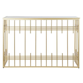 Mottagare DKD Home Decor Svart Gyllene 120 x 40 x 81 cm