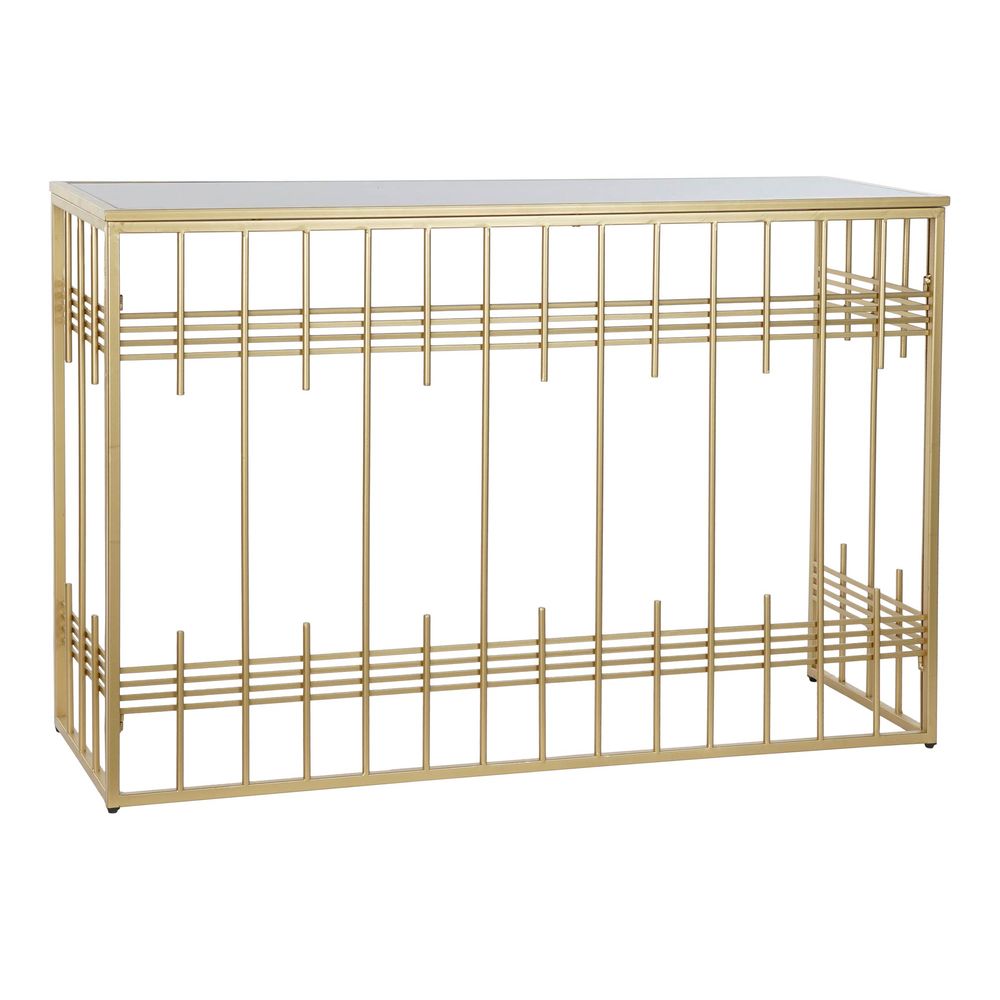 Mottagare DKD Home Decor Svart Gyllene 120 x 40 x 81 cm - 2