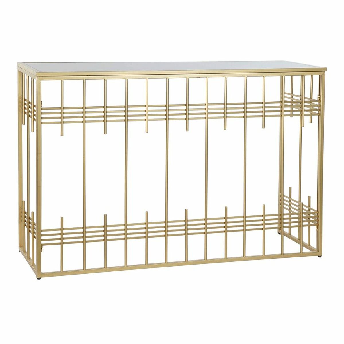 Mottagare DKD Home Decor Svart Gyllene 120 x 40 x 81 cm - 6