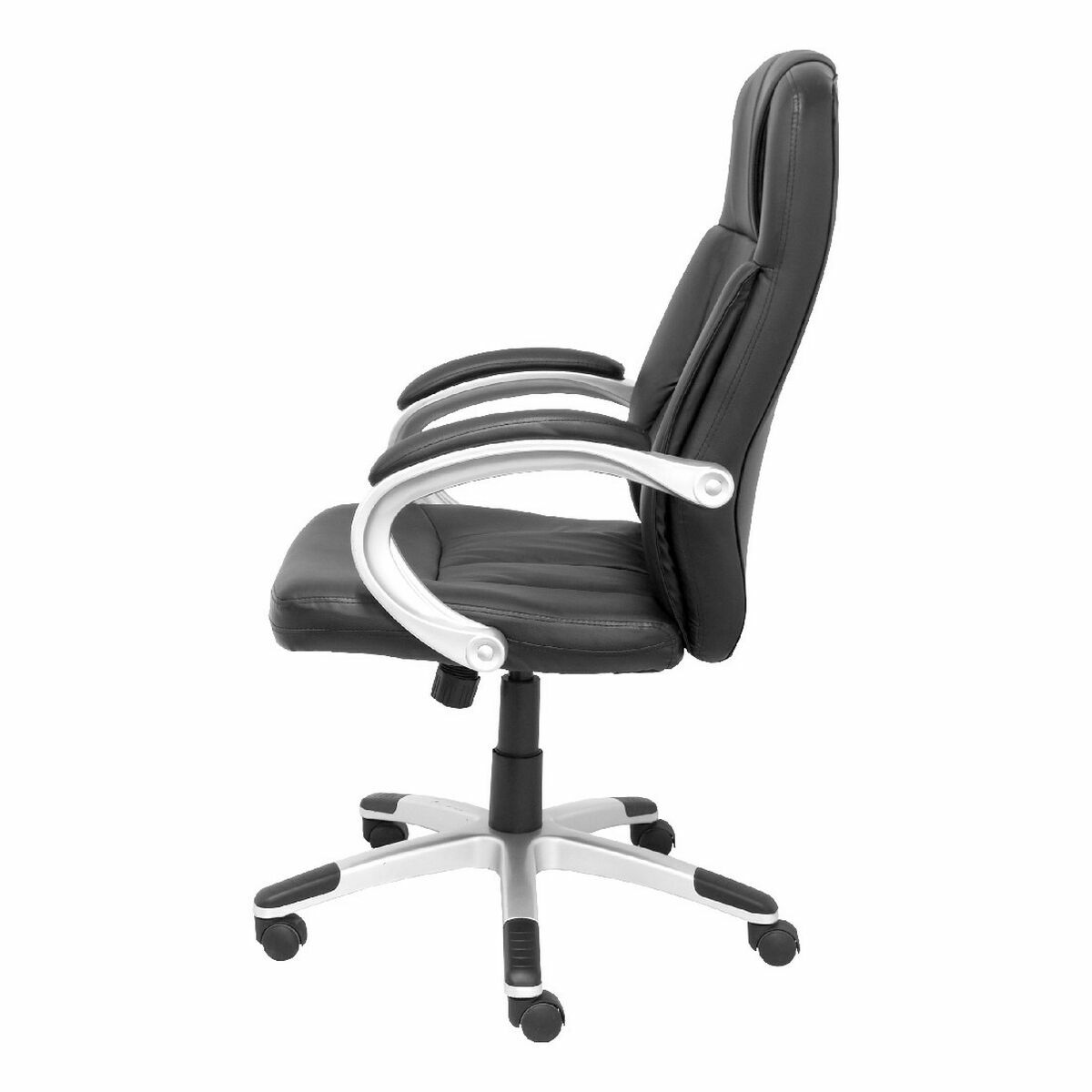Kontorsstol Tobarra PYC 96DBNE Svart - 5