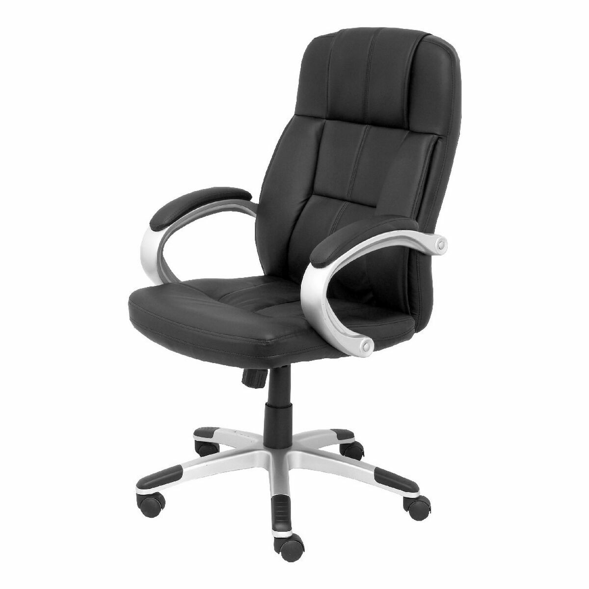 Kontorsstol Tobarra PYC 96DBNE Svart - 6