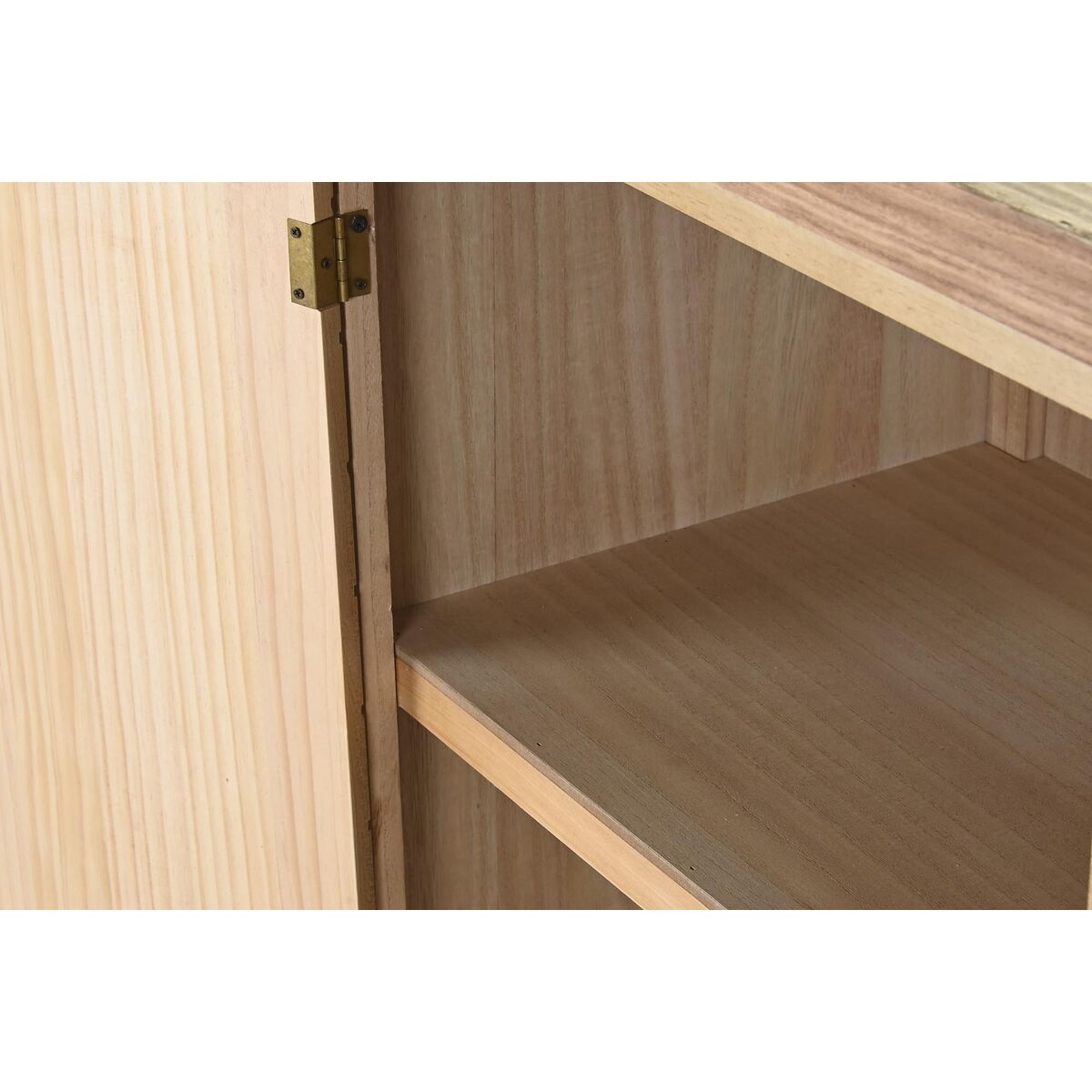 Skänk DKD Home Decor Ljusbrun Furu Trä MDF 120 x 40 x 80 cm - 6