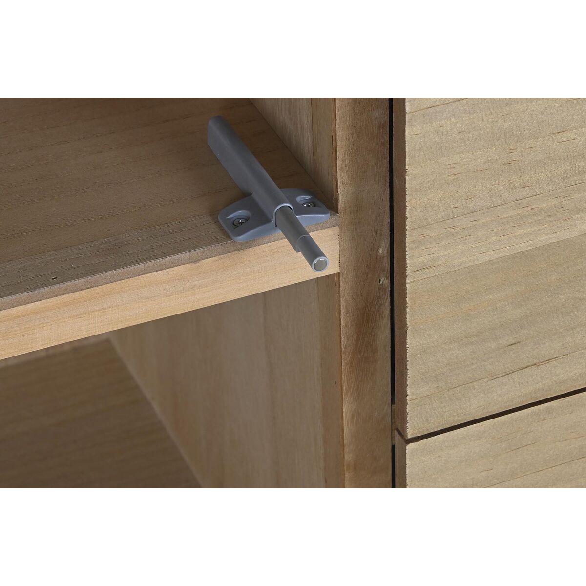 Skänk DKD Home Decor Ljusbrun Furu Trä MDF 120 x 40 x 80 cm - 5