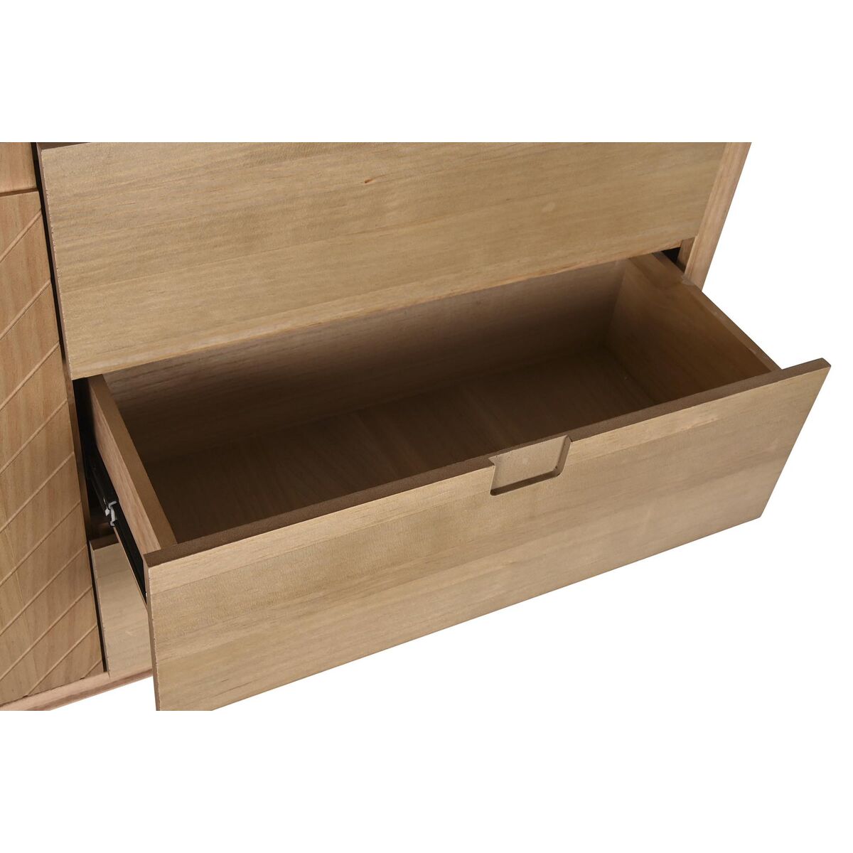 Skänk DKD Home Decor Ljusbrun Furu Trä MDF 120 x 40 x 80 cm - 4