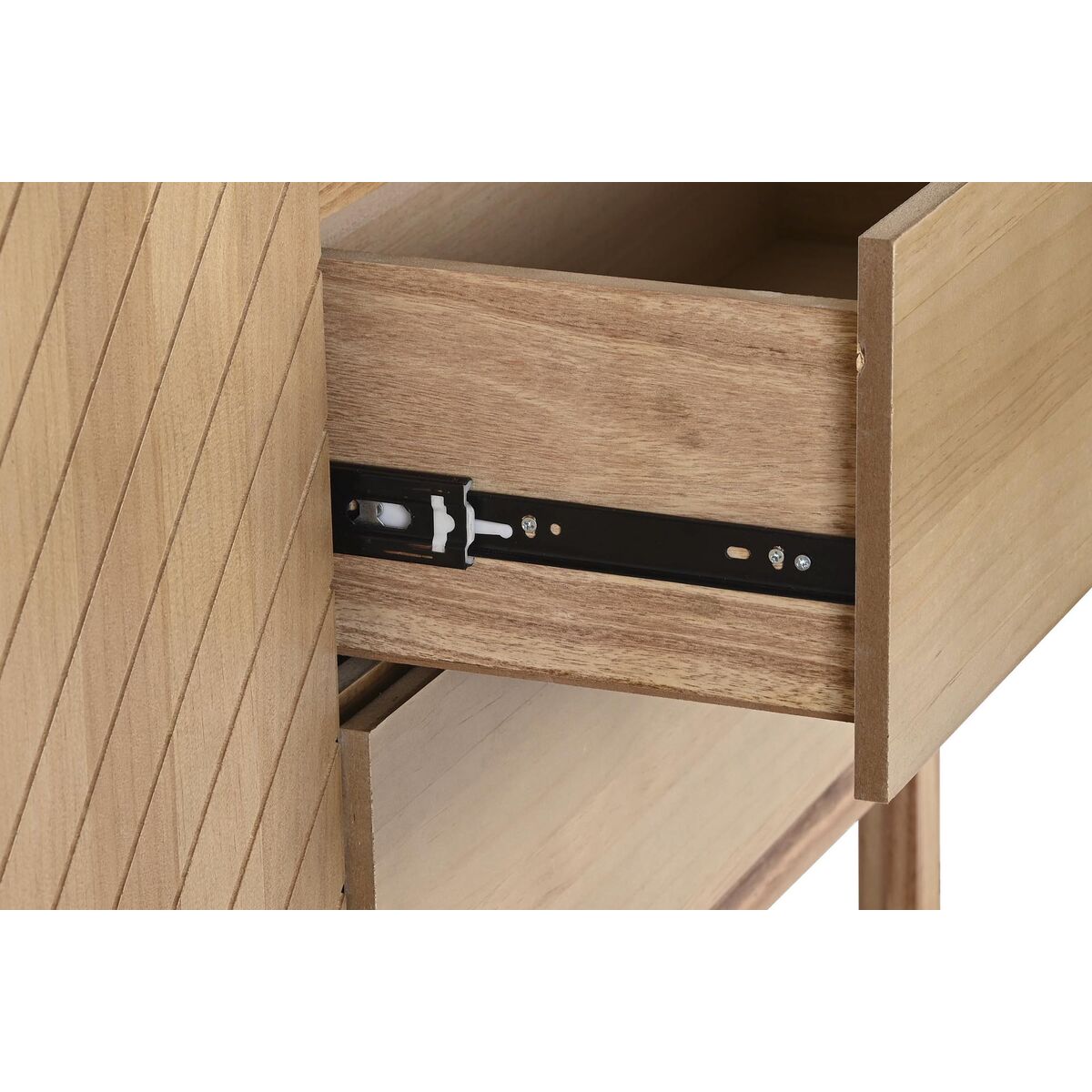 Skänk DKD Home Decor Ljusbrun Furu Trä MDF 120 x 40 x 80 cm - 7