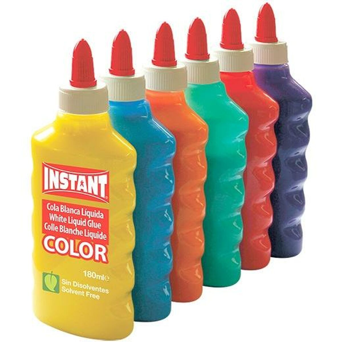 Omedelbara köer Playcolor Instant 180 ml Multicolour 6 Delar - 2