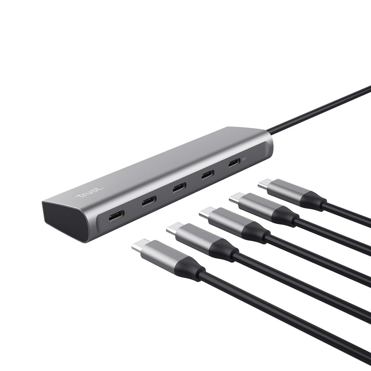USB-HUB Trust 25136 Silvrig 10 cm (1 antal) - 8