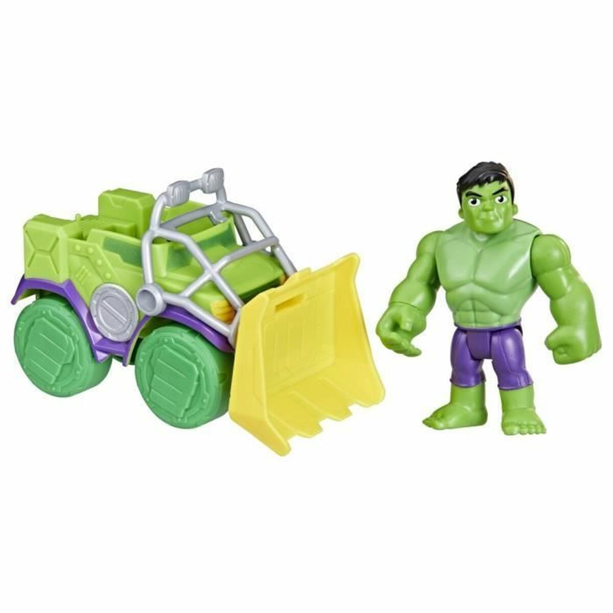 Playset Hasbro Spidey Hulk Wrecker Truck Set - 2