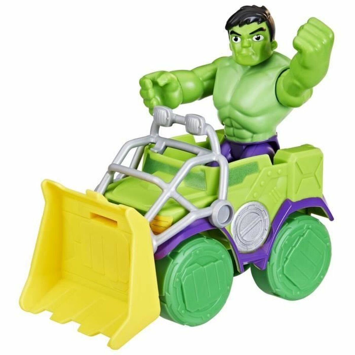 Playset Hasbro Spidey Hulk Wrecker Truck Set - 3